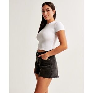 Brand New Abercrombie Curve Love High Rise 90's Cutoff Shorts